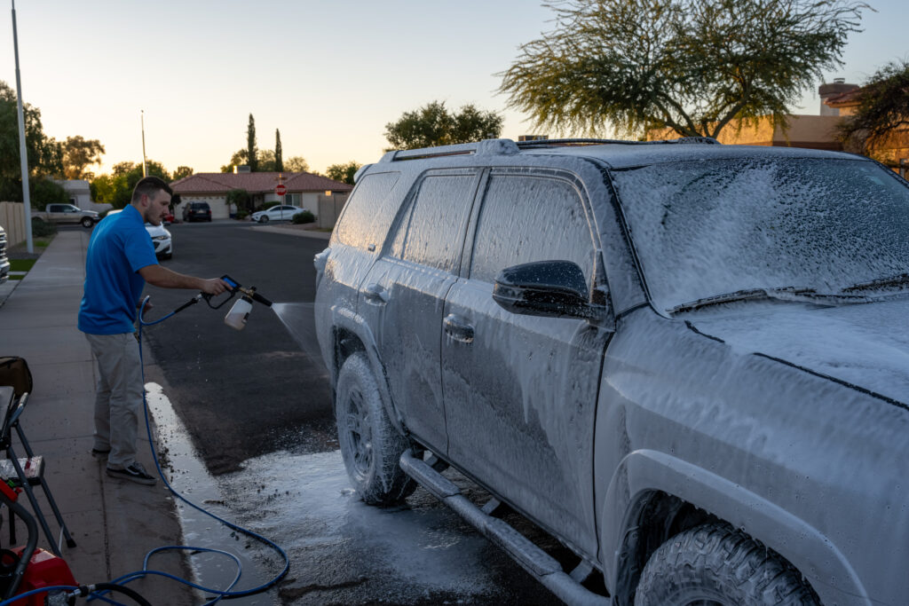 Auto Detailing Pricing Scottsdale AZ interior vacuum cleaning