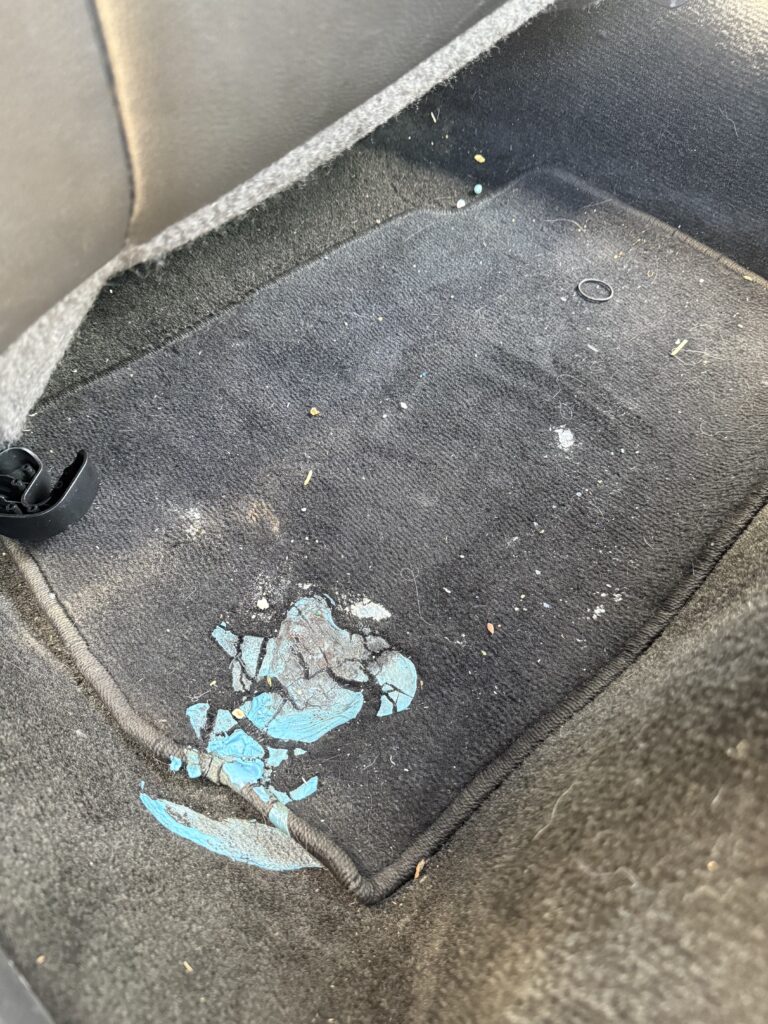 Mobile Auto Detailing Scottsdale AZ before interior cleaning